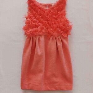 Crewcuts Coral Dress ~ sz 2